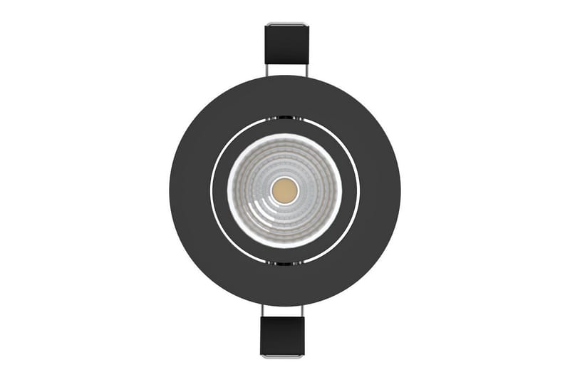 Innfelt Lampe Eglo Saliceto 3 stk Ø88 mm 2700K Svart - Svart - Belysning - Downlights & spotlights - LED downlight
