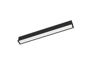 Innfelt Utendørsbelysning Eglo Salitta 600 mm - Hvit/Svart - Belysning - Downlights & spotlights - Downlight utendørs