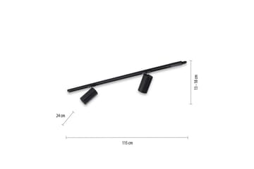 Sporlys Pure Technik - 24x18x114 cm - Belysning - Downlights & spotlights