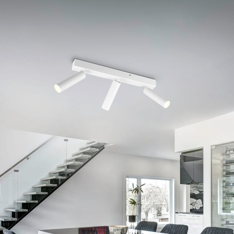 Spot Ambala - 3 lamper, Matt hvit - Belysning - Downlights & spotlights