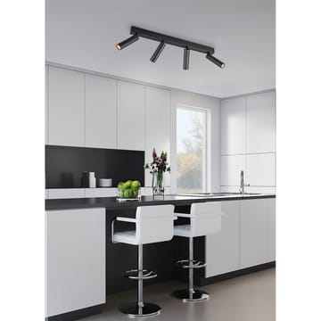 Spot Ambala - 4 lamper, Matt svart - Belysning - Downlights & spotlights