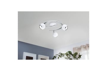 Spotlight Eglo Bimeda med 3 Lamper Hvit, Krom - Hvit/Krom - Belysning - Downlights & spotlights