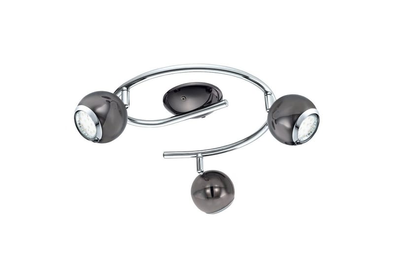 Spotlight Eglo Bimeda med 3 Lamper Nikkel-Nero, Krom, Grå/Krom