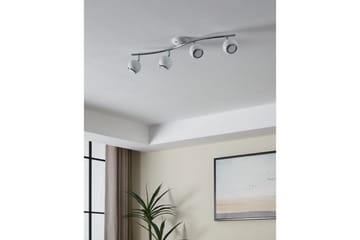 Spotlight Eglo Bimeda med 4 Lamper Hvit, Krom - Hvit/Krom - Belysning - Downlights & spotlights