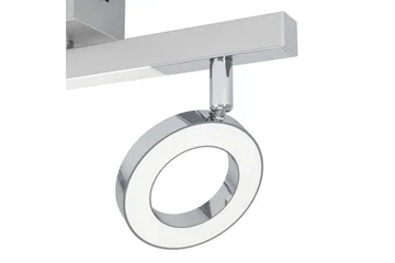 Spotlight Eglo Cardillio 1 med 2 lamper - Krom/Sølv - Belysning - Downlights & spotlights