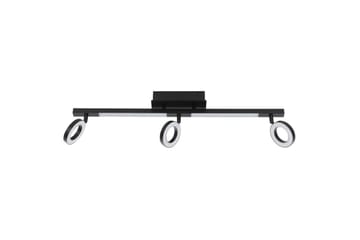 Spotlight Eglo Cardillio 2 med 3 Lamper - Svart - Belysning - Downlights & spotlights