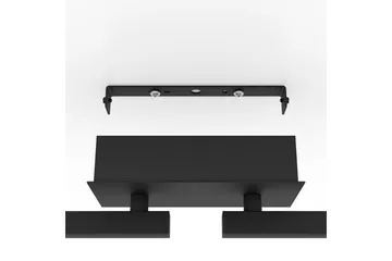 Spotlight Eglo Cardillio 2 med 4 Lamper - Svart - Belysning - Downlights & spotlights