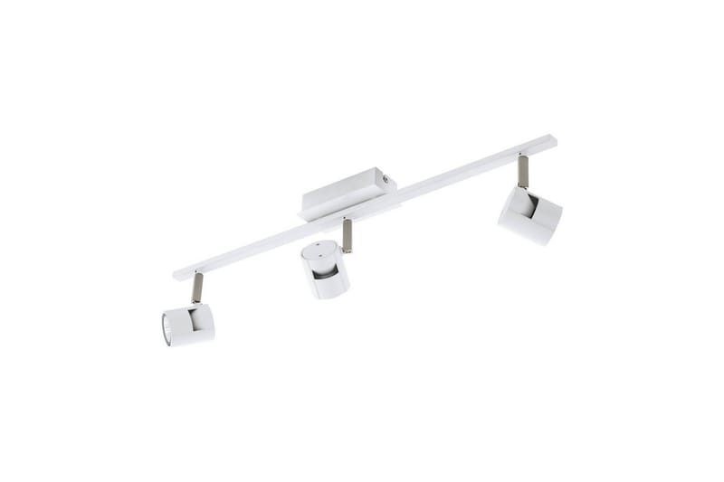 Spotlight Eglo Vergiano med 3 Lamper, Hvit/Gull