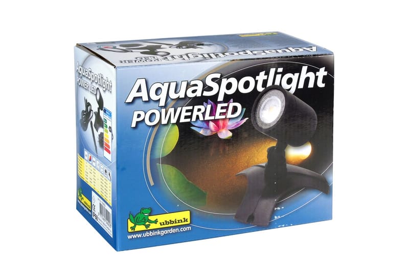 Ubbink Undervannslampe for dam LED Aqua Spotlight 6W - Hagebelysning - Spotlight utendørs