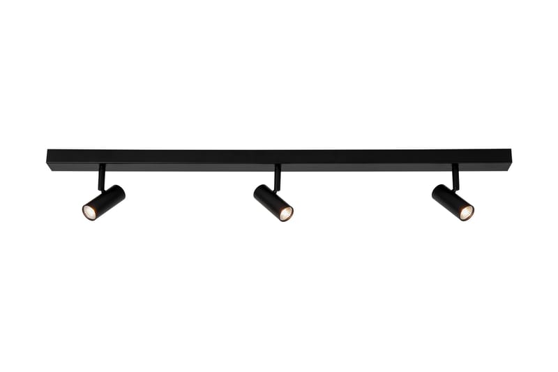 Spotlights Omari med 3-Skinne Svart - Lamper gang - Spotlight skinne - Downlights & spotlights