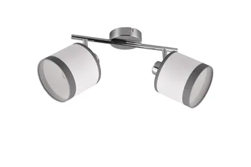 Trio Lighting Davos spotlight 2L E14 krom/hvit - Belysning - Downlights & spotlights