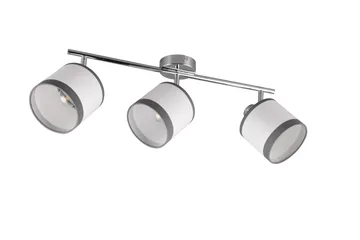 Trio Lighting Davos spotlight 3L E14 krom/hvit - Belysning - Downlights & spotlights