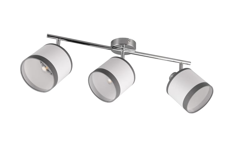 Trio Lighting Davos spotlight 3L E14 krom/hvit - Belysning - Downlights & spotlights