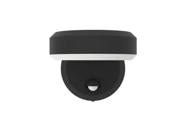 Vegglampe utendørsbelysning Eglo Fornaci med sensor - Hvit/Svart - Belysning - Downlights & spotlights - Downlight utendørs