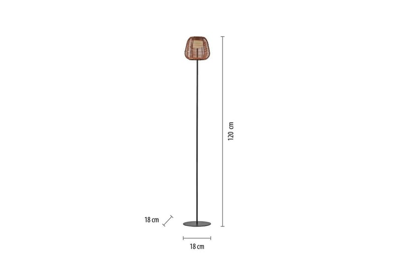 Askia Just Light Gulvlampe - Belysning - Utendørsbelysning - Gulvlampe utendørs