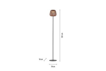 Askia Just Light Gulvlampe - Belysning - Utendørsbelysning - Gulvlampe utendørs