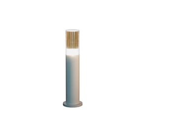 Belysningsstolpe Heissner Smart Light Hvit Metall 57 cm - 57 cm - Belysning - Utendørsbelysning - Stolpelykt & portlykt