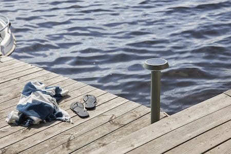 Casa Solcellepullert 45 cm - grønn - Belysning - Utendørsbelysning
