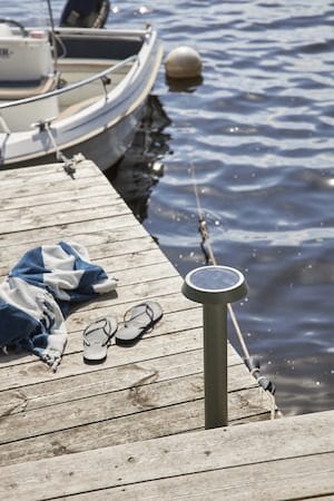 Casa Solcellepullert 45 cm - grønn - Belysning - Utendørsbelysning