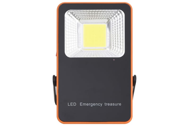 LED-flomlys ABS 5 W kaldhvit - Svart - Fasadebelysning & vegglykter