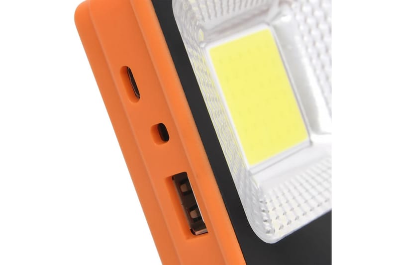 LED-flomlys ABS 5 W kaldhvit - Svart - Fasadebelysning & vegglykter