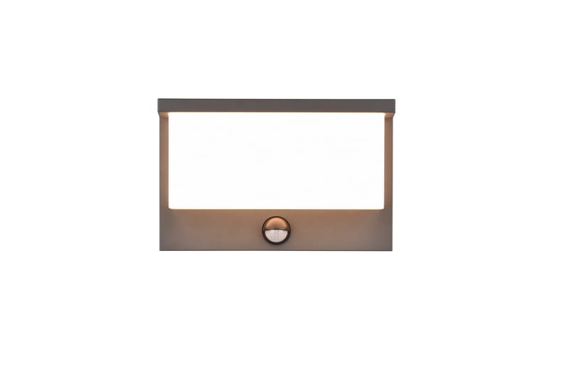 Trio Lighting Nestos LED vegglampe antrasitt bevegelsessensor - Belysning - Utendørsbelysning - Fasadebelysning & vegglykter