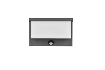 Trio Lighting Nestos LED vegglampe antrasitt bevegelsessensor - Belysning - Utendørsbelysning - Fasadebelysning & vegglykter