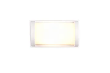 Trio Lighting Puelo vegglampe E27 matt hvit - Belysning - Utendørsbelysning - Fasadebelysning & vegglykter