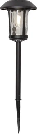 Florian solcellepullert 47 cm - svart - Belysning - Utendørsbelysning