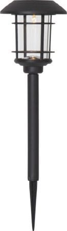 Fride 3-pakning solcellepullerter 34 cm - svart - Belysning - Utendørsbelysning