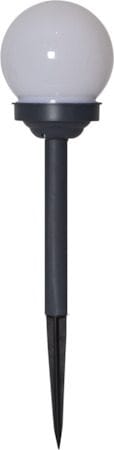 Globus 4-pakning solcellepullerter 27 cm - hvit - Belysning - Utendørsbelysning