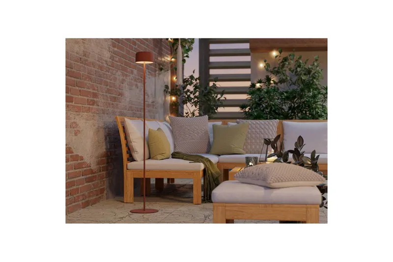 Gulvlampe Eglo Roccanova-L Rød - Rød - Belysning - Utendørsbelysning - Gulvlampe utendørs