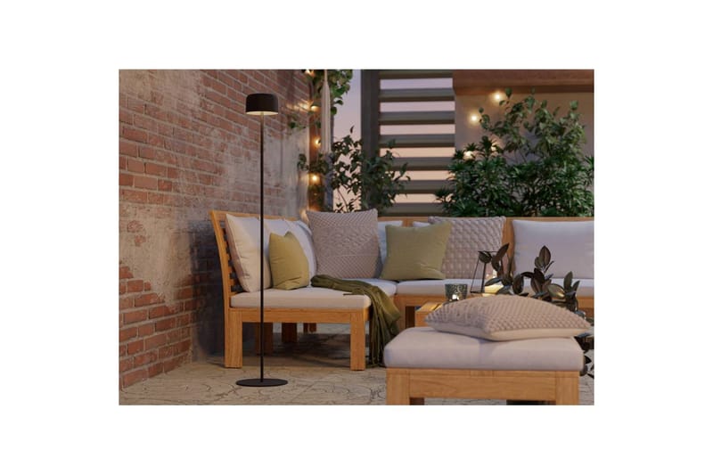 Gulvlampe Eglo Roccanova-L Svart - Svart - Belysning - Utendørsbelysning - Gulvlampe utendørs