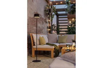 Gulvlampe Eglo Roccanova-L Svart - Svart - Belysning - Utendørsbelysning - Gulvlampe utendørs