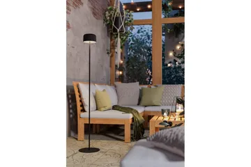 Gulvlampe Eglo Roccanova-L Svart - Svart - Belysning - Utendørsbelysning - Gulvlampe utendørs