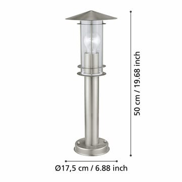 Gulvlampe Lisio - 17,5 cm - Belysning - Utendørsbelysning - Stolpelykt & portlykt