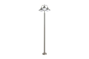 Gulvlampe Utebelysning Eglo Sidney - Hvit/Sølv - Belysning - Utendørsbelysning - Gulvlampe utendørs