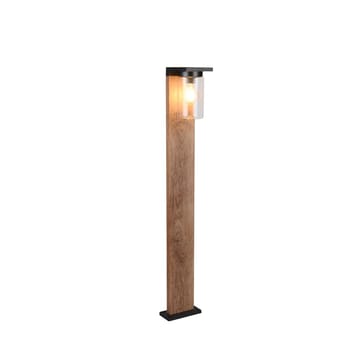 Hagelampe Ardila - 100 cm, Tre/mattsvart - Belysning - Utendørsbelysning