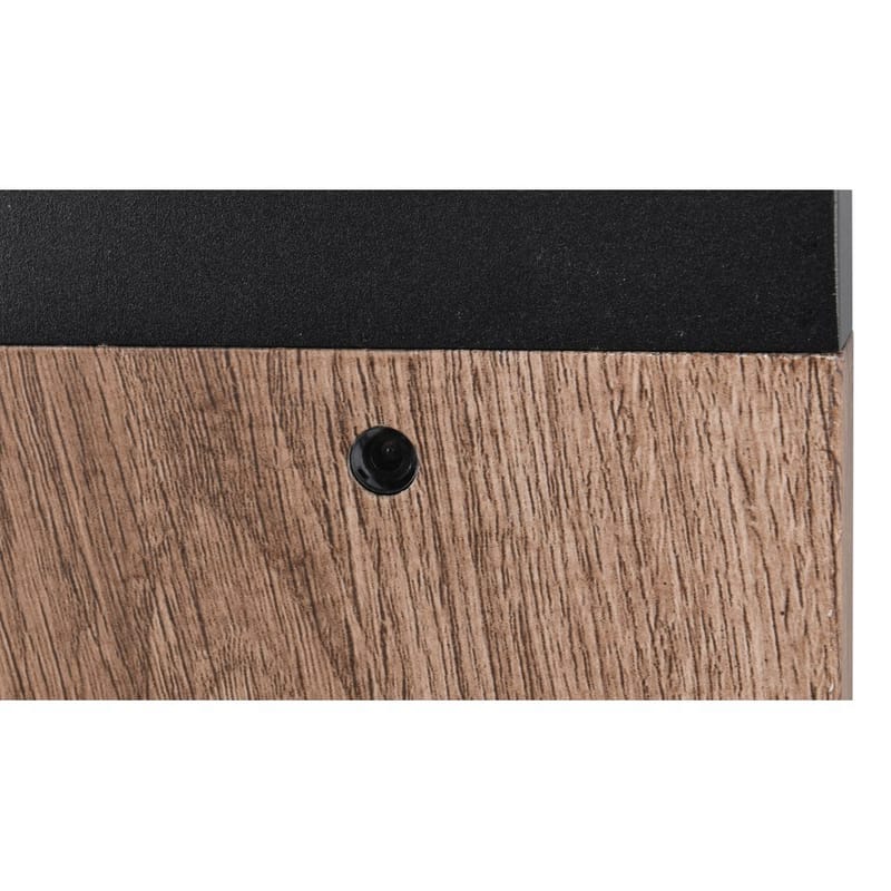 Hagelampe Ardila - 65 cm, Tre/mattsvart - Belysning - Utendørsbelysning