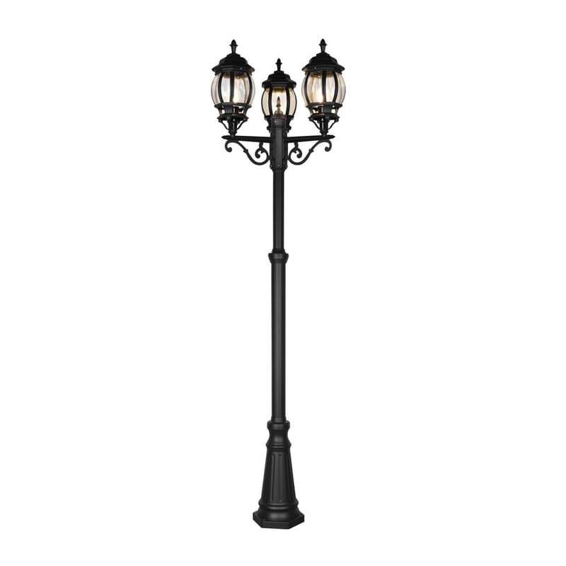 Hagelampe Elvo, 3 lamper 240 cm