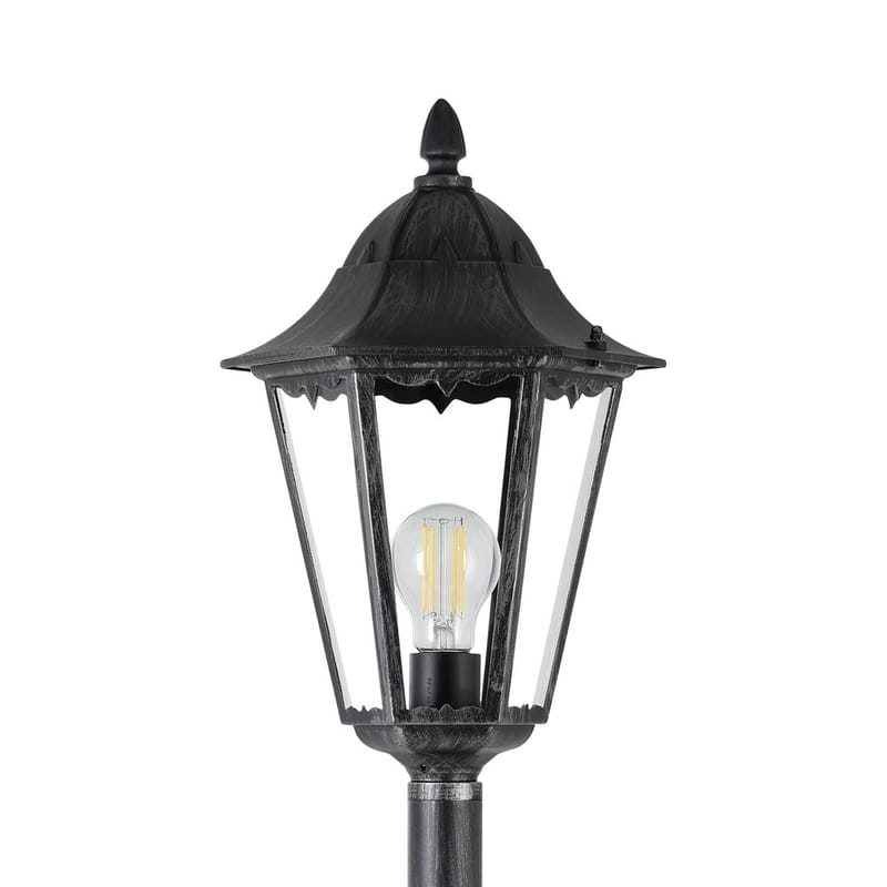 Hagelykt Navedo - Svart/Sølvpatina, 1200 mm - Belysning - Utendørsbelysning - Stolpelykt & portlykt