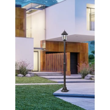 Hagelykt Navedo - Svart/Sølvpatina, 2000 mm - Belysning - Utendørsbelysning - Stolpelykt & portlykt