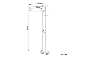 Hydra LED Solcellebelysning 50 cm - Svart - Belysning - Utendørsbelysning - Solcellebelysning