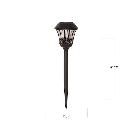 Lace 4-pakning solcellepullerter 31 cm - svart - Belysning - Utendørsbelysning