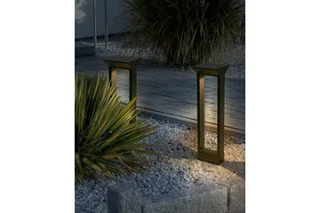 Lekstalio LED Solcellebelysning 60 cm - Svart - Belysning - Utendørsbelysning - Solcellebelysning