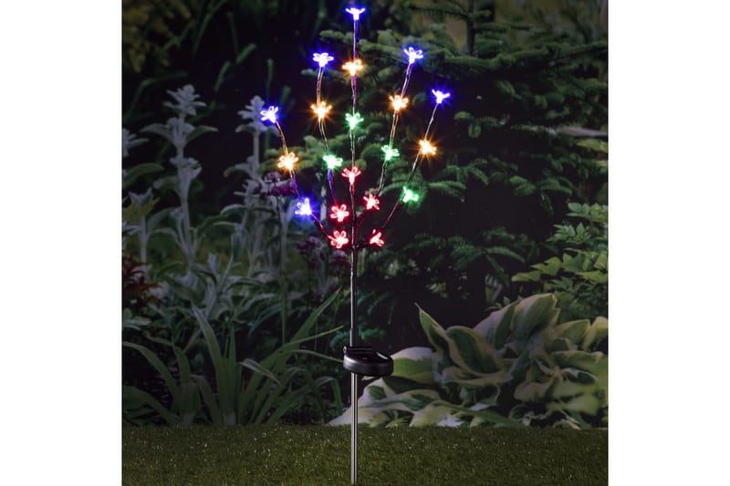 HI LED Stakelys blomstrende tre 20 lyspærer - Hagebelysning - Markbelysning