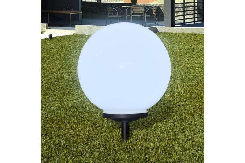Utendørs LED-lamper for hagesti 2 stk 40 cm med jordpinne - Hagebelysning - Markbelysning