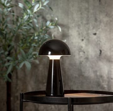 Mushroom Bordlampe 16 cm - blank svart - Belysning - Utendørsbelysning - Bordlampe utendørs