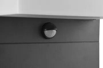 Trio Lighting Nestos LED Pullert 45 cm antrasitt bevegelsessensor - Belysning - Utendørsbelysning