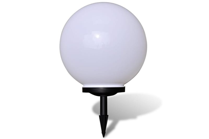 Utendørs Soldrevet Ball Lys LED 40 cm 1 stk - Hvit - undefined
